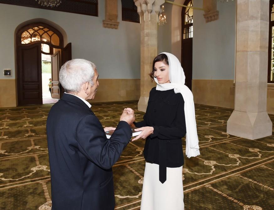 First VP Mehriban Aliyeva attends opening of renovated Imam Huseyn Mosque (PHOTO)