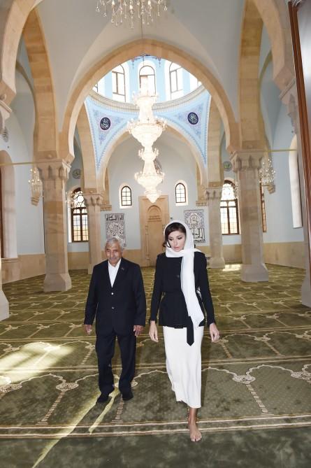 First VP Mehriban Aliyeva attends opening of renovated Imam Huseyn Mosque (PHOTO)
