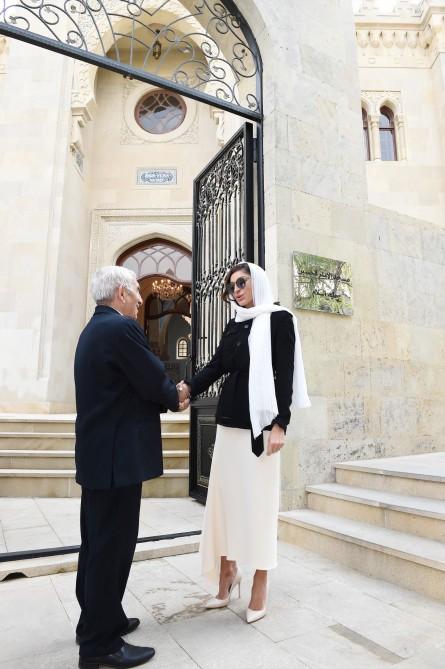 First VP Mehriban Aliyeva attends opening of renovated Imam Huseyn Mosque (PHOTO)