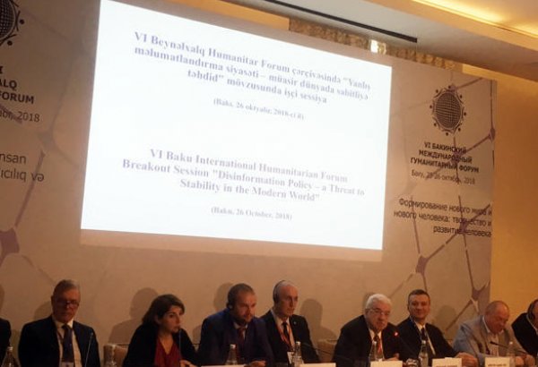Necessary to find "red button" to put end to fake news - TASS rep says in Baku