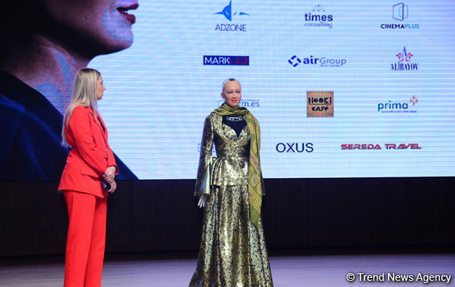 Robot Sophia: Azerbaijan has huge potential to transform into regional innovation hub (PHOTO/VIDEO)
