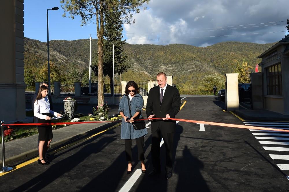 President Ilham Aliyev, First Lady Mehriban Aliyeva attend inauguration of Gakh Silkworm Breeding Station (PHOTO)