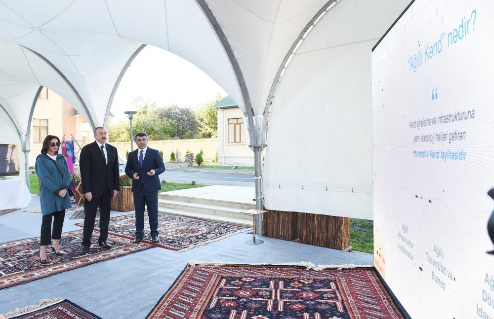 President Ilham Aliyev, First Lady Mehriban Aliyeva attend inauguration of Gakh Silkworm Breeding Station (PHOTO)