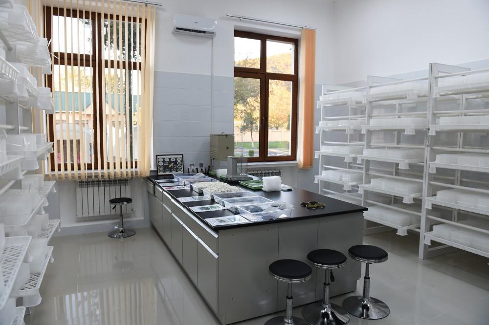 President Ilham Aliyev, First Lady Mehriban Aliyeva attend inauguration of Gakh Silkworm Breeding Station (PHOTO)