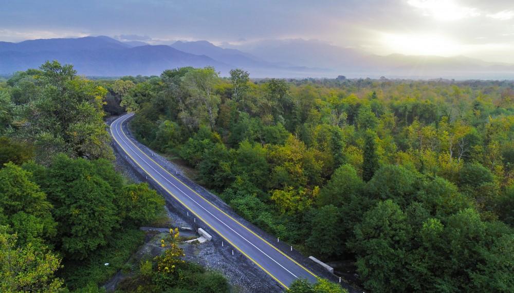 President Ilham Aliyev attends inauguration of Gakh-Gipchag-Aghyazi road (PHOTO)