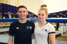 Australian gymnast talks training in Baku