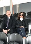 Azerbaijani president, first lady attend opening of Qarabag Equestrian Complex (PHOTO)