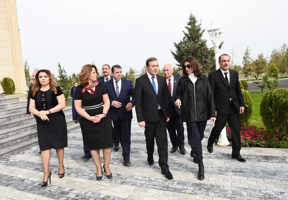 Azerbaijani president, first lady inaugurate Aghdam Mugham Center (PHOTO)