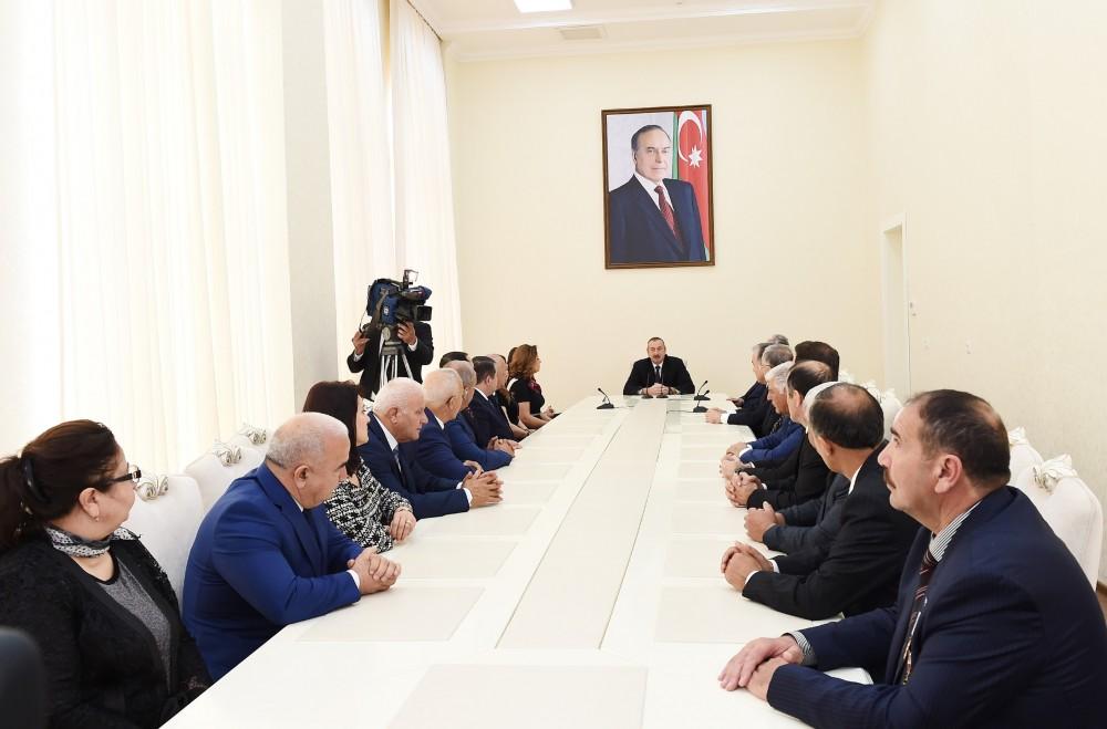 Azerbaijani president, first lady inaugurate Aghdam Mugham Center (PHOTO)