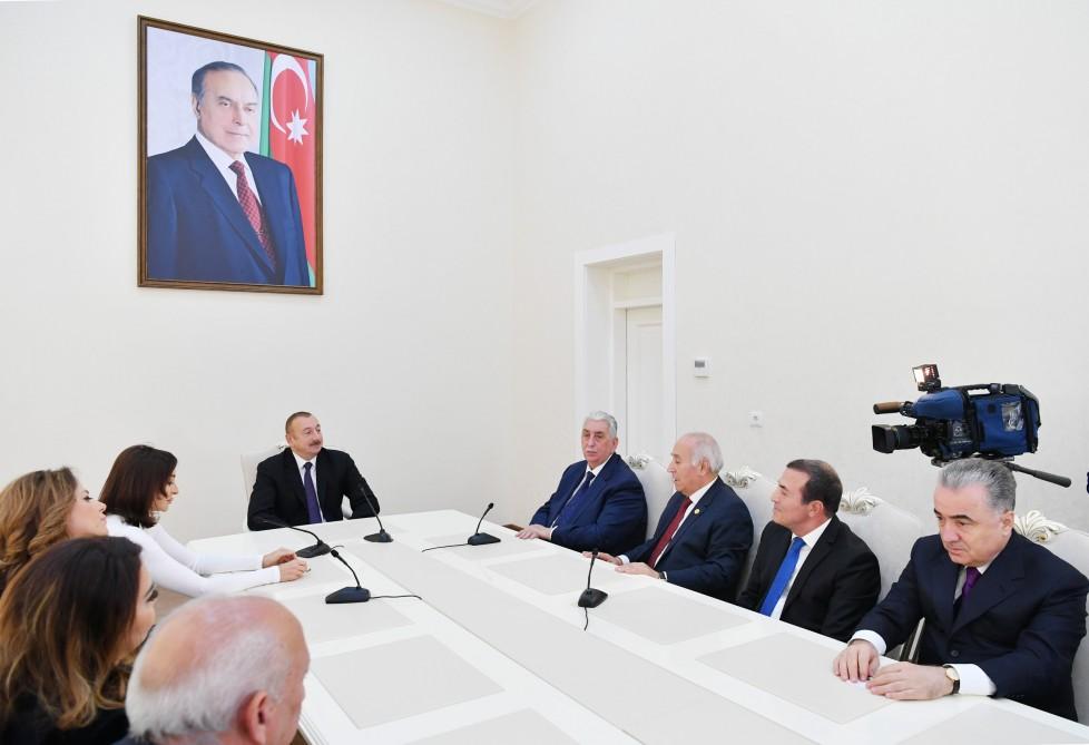 Azerbaijani president, first lady inaugurate Aghdam Mugham Center (PHOTO)