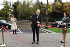Azerbaijani president, first lady inaugurate administrative building of E-Government Development Center (PHOTO)