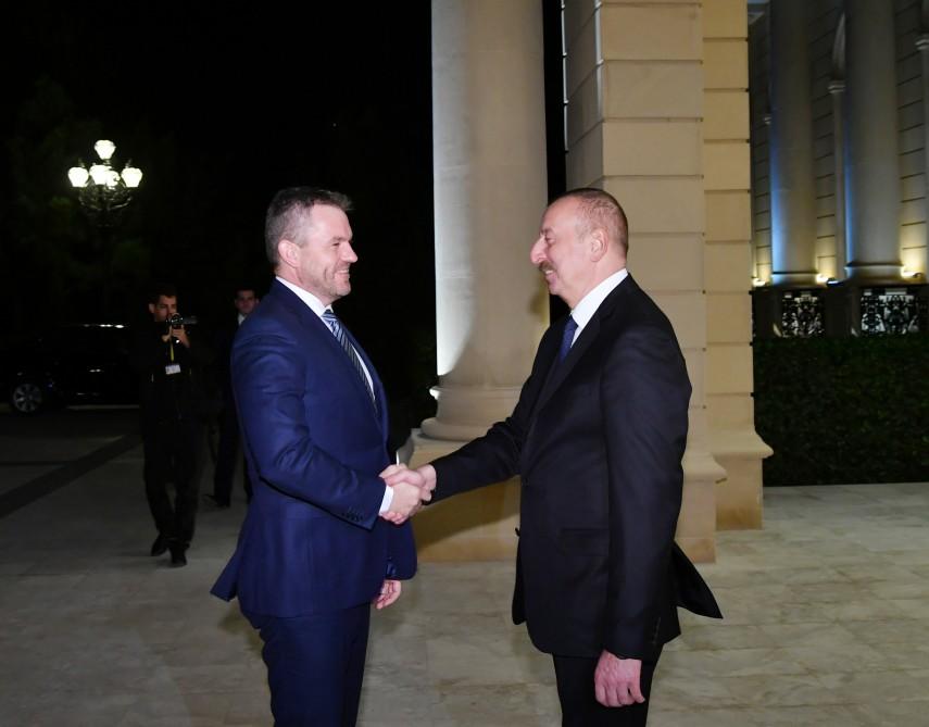 President Aliyev: Azerbaijan-Slovakia ties important in terms of developing country`s cooperation with EU (PHOTO)