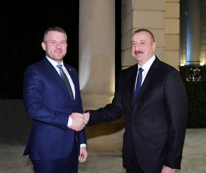 President Aliyev: Azerbaijan-Slovakia ties important in terms of developing country`s cooperation with EU (PHOTO)