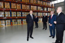 President Aliyev inaugurates construction chemicals plant in Sumgait Chemical Industrial Park (PHOTO)