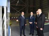 Azerbaijani president opens non-ferrous metals and foundry plant in Sumgait (PHOTO)