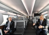 President Aliyev opens Sumgayit Railway Station Complex (PHOTO)
