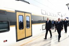 President Aliyev opens Sumgayit Railway Station Complex (PHOTO)