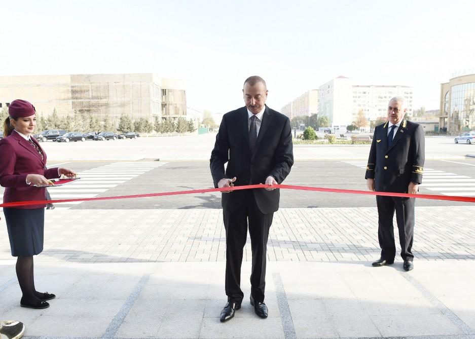 President Aliyev opens Sumgayit Railway Station Complex (PHOTO)