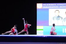 Day 1 of FIG Acrobatic Gymnastics World Cup kicks off in Baku (PHOTO)