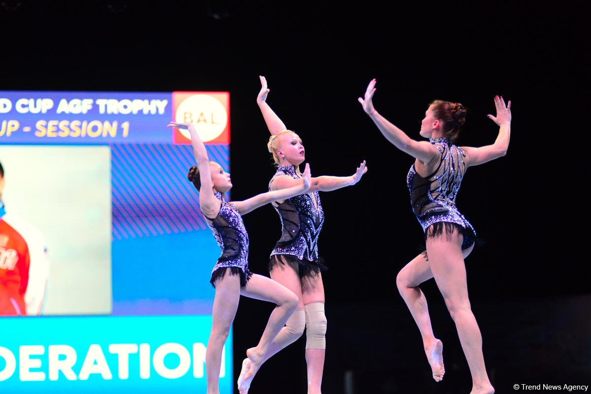 Day 1 of FIG Acrobatic Gymnastics World Cup kicks off in Baku (PHOTO)