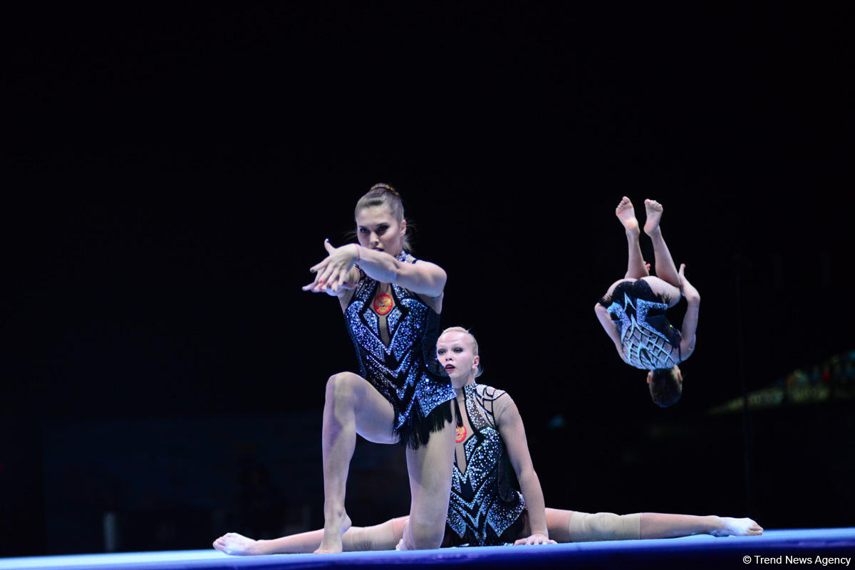 Day 1 of FIG Acrobatic Gymnastics World Cup kicks off in Baku (PHOTO)