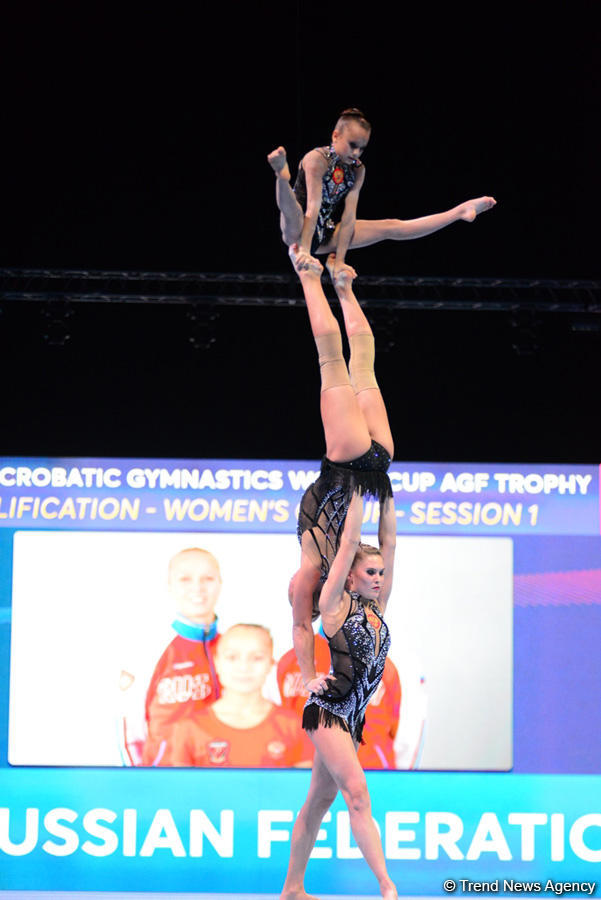 Day 1 of FIG Acrobatic Gymnastics World Cup kicks off in Baku (PHOTO)