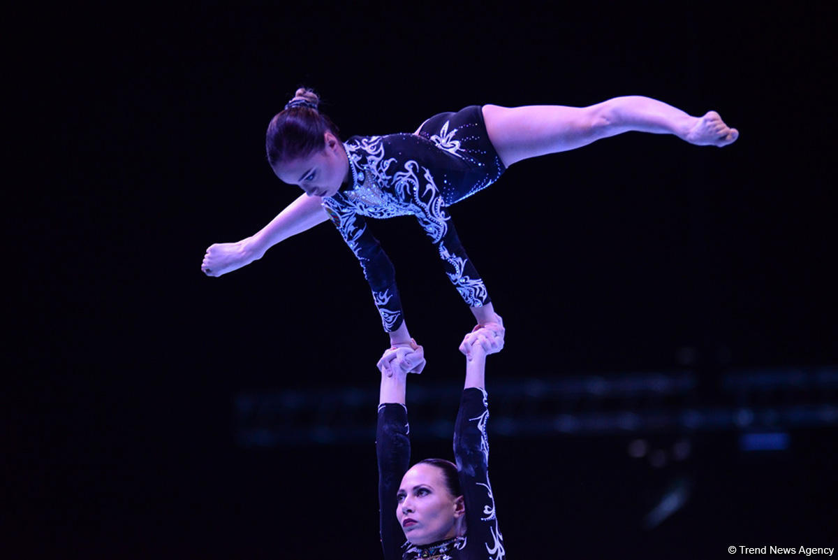 Day 1 of FIG Acrobatic Gymnastics World Cup kicks off in Baku (PHOTO)