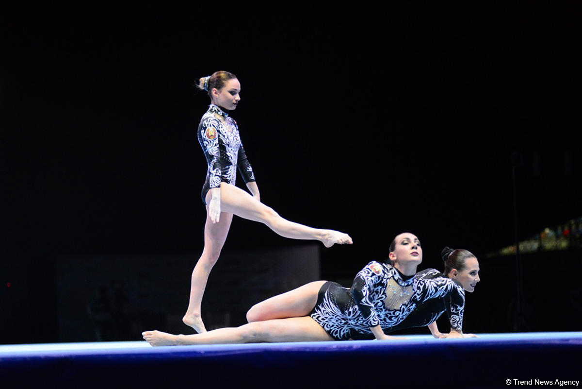 Day 1 of FIG Acrobatic Gymnastics World Cup kicks off in Baku (PHOTO)