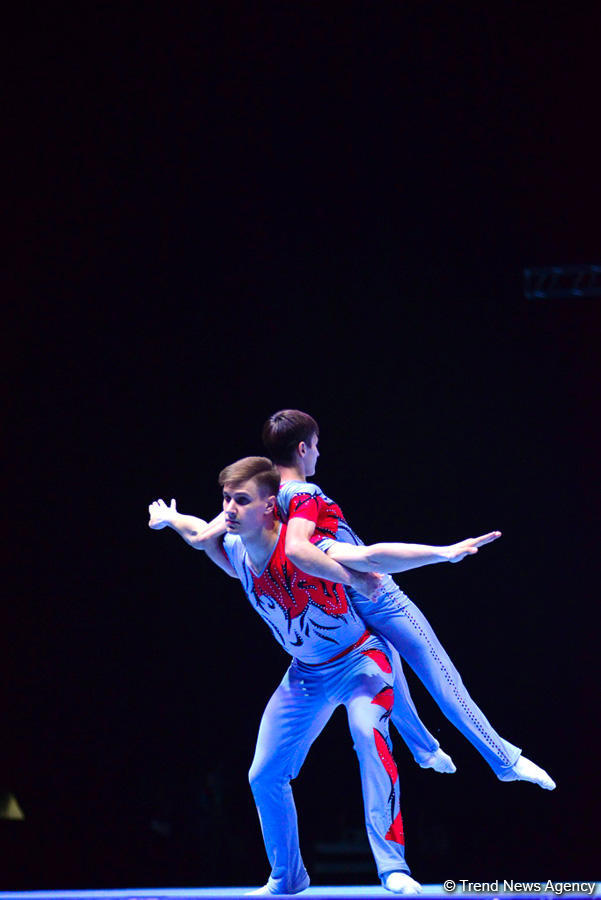Day 1 of FIG Acrobatic Gymnastics World Cup kicks off in Baku (PHOTO)