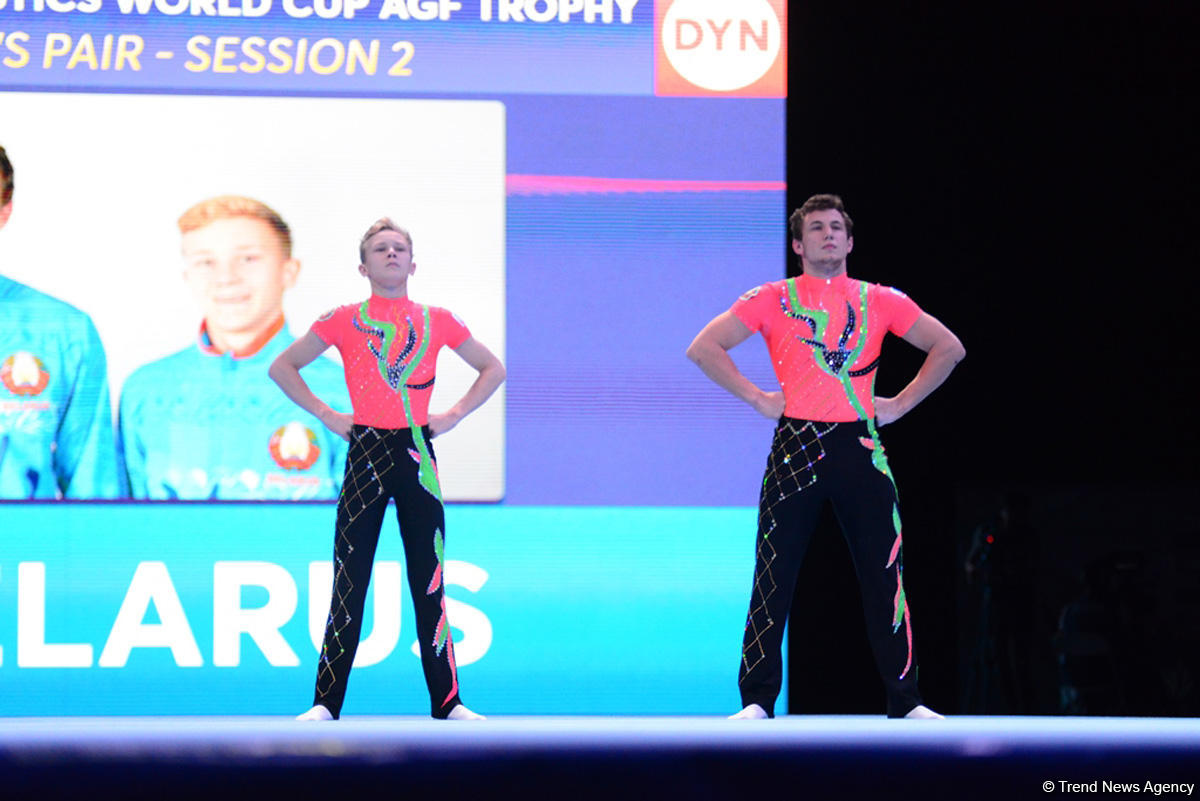 Day 1 of FIG Acrobatic Gymnastics World Cup kicks off in Baku (PHOTO)