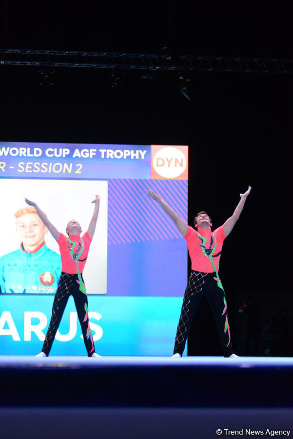Day 1 of FIG Acrobatic Gymnastics World Cup kicks off in Baku (PHOTO)