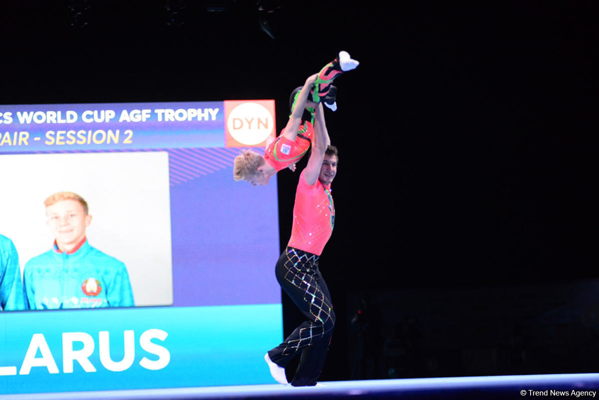 Day 1 of FIG Acrobatic Gymnastics World Cup kicks off in Baku (PHOTO)
