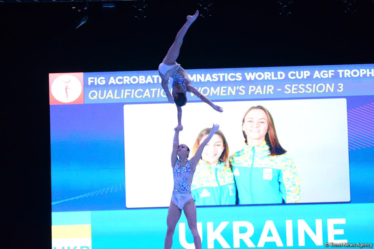 Day 1 of FIG Acrobatic Gymnastics World Cup kicks off in Baku (PHOTO)
