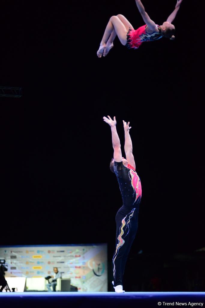 Best moments from Day 1 of FIG Acrobatic Gymnastics World Cup (PHOTO)