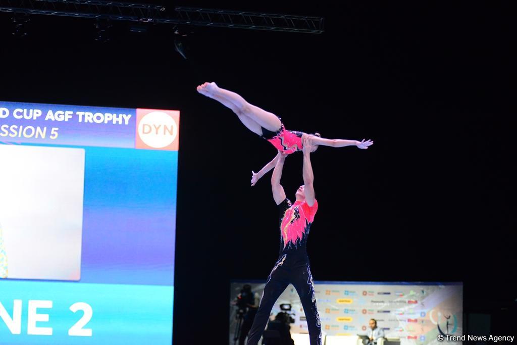 Best moments from Day 1 of FIG Acrobatic Gymnastics World Cup (PHOTO)