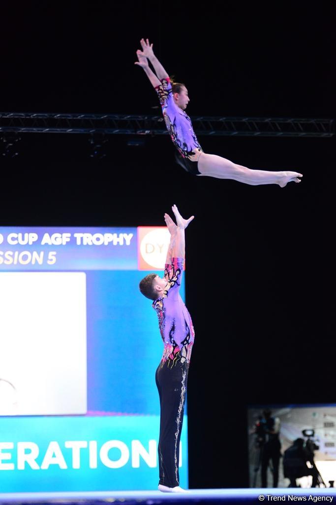 Best moments from Day 1 of FIG Acrobatic Gymnastics World Cup (PHOTO)