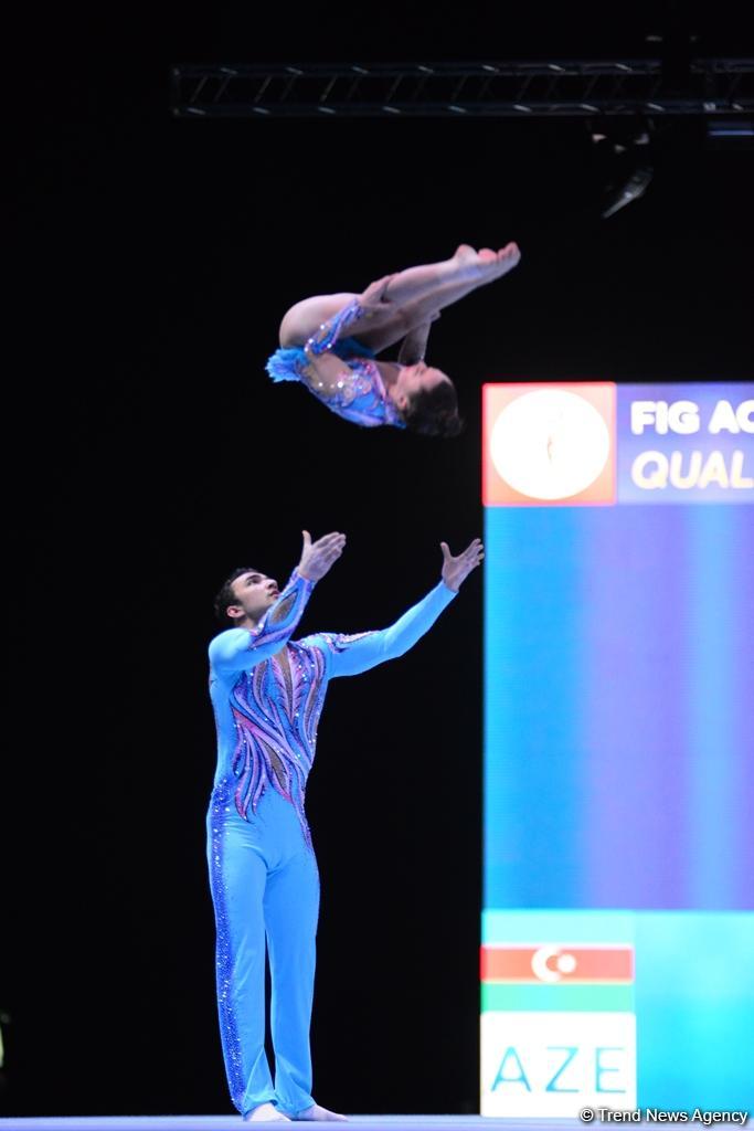 Best moments from Day 1 of FIG Acrobatic Gymnastics World Cup (PHOTO)
