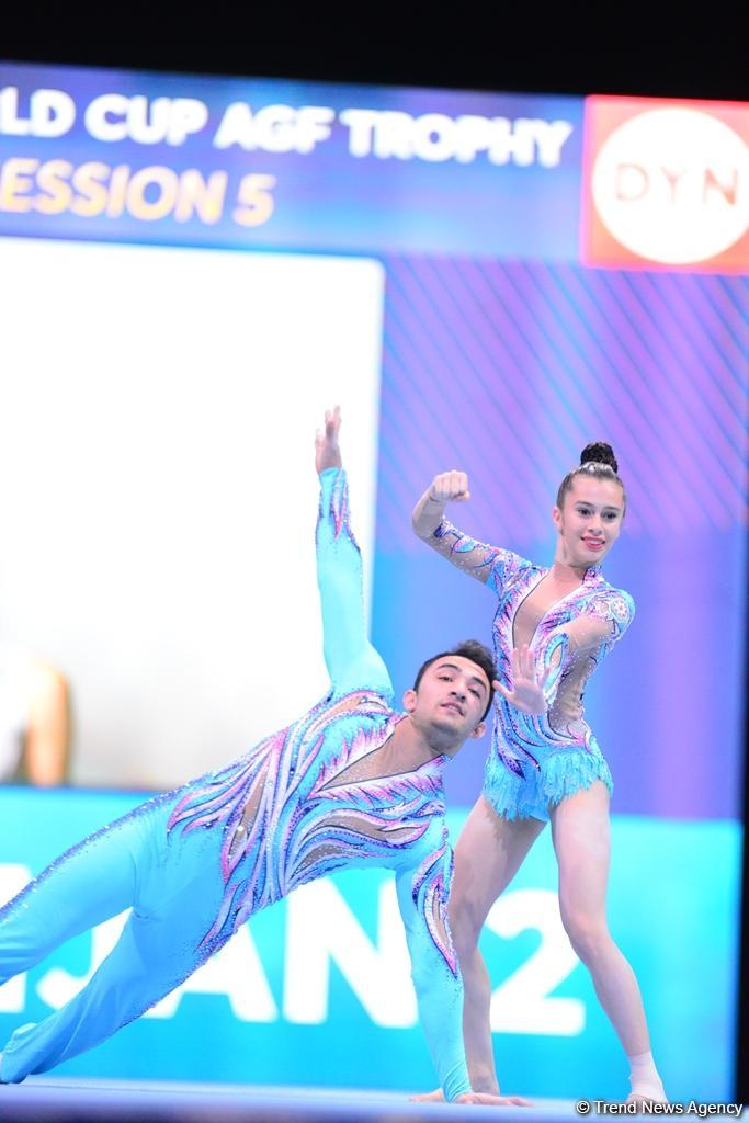 Best moments from Day 1 of FIG Acrobatic Gymnastics World Cup (PHOTO)