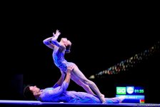 Finals of FIG Acrobatic Gymnastics World Cup kick off in Baku (PHOTO)