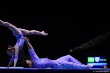 Finals of FIG Acrobatic Gymnastics World Cup kick off in Baku (PHOTO)