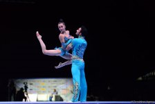 Finals of FIG Acrobatic Gymnastics World Cup kick off in Baku (PHOTO)