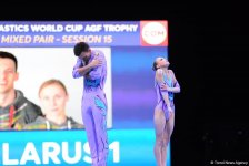 Finals of FIG Acrobatic Gymnastics World Cup kick off in Baku (PHOTO)