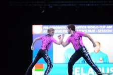 Finals of FIG Acrobatic Gymnastics World Cup kick off in Baku (PHOTO)