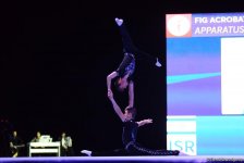 Finals of FIG Acrobatic Gymnastics World Cup kick off in Baku (PHOTO)