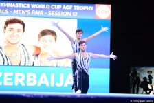 Finals of FIG Acrobatic Gymnastics World Cup kick off in Baku (PHOTO)