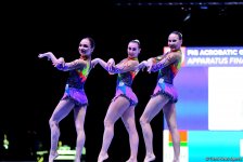 Finals of FIG Acrobatic Gymnastics World Cup kick off in Baku (PHOTO)