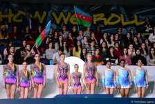 FIG Acrobatic Gymnastics World Cup winners awarded in Baku (PHOTO)