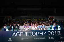 FIG Acrobatic Gymnastics World Cup winners awarded in Baku (PHOTO)