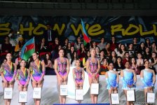 FIG Acrobatic Gymnastics World Cup winners awarded in Baku (PHOTO)