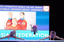 Finals of FIG Acrobatic Gymnastics World Cup kick off in Baku (PHOTO)